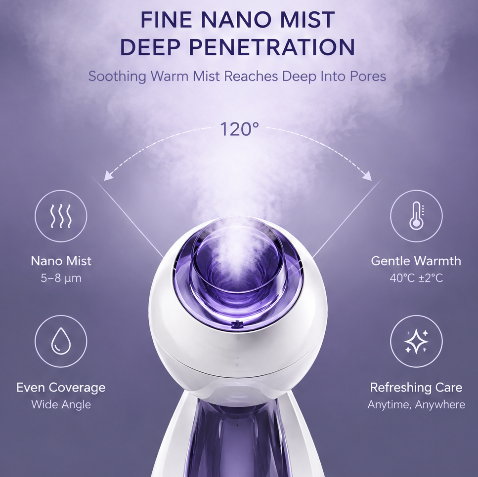 PURELIH Warm Mist Facial Steamer