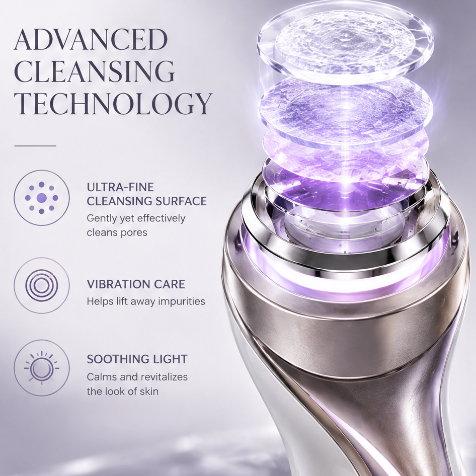 PURELIH Ergonomic Skincare Cleansing Tool