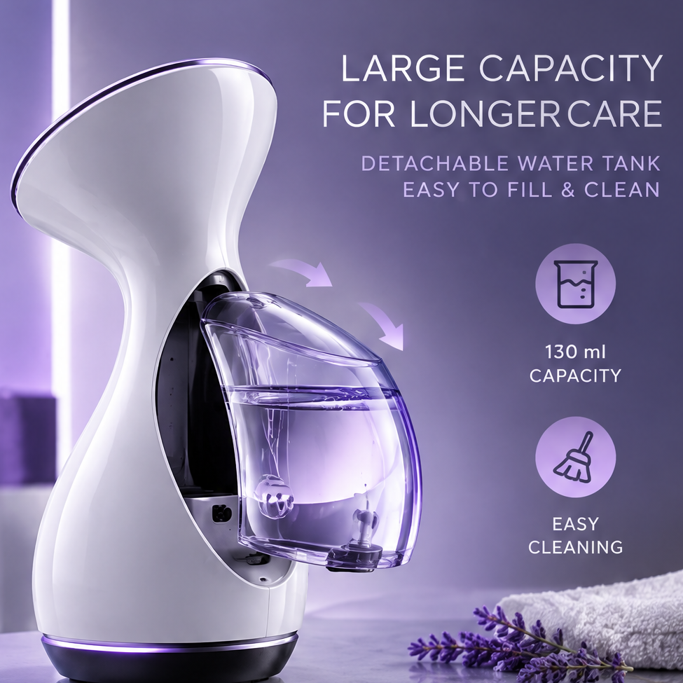 PURELIH Warm Mist Spa Facial Steamer