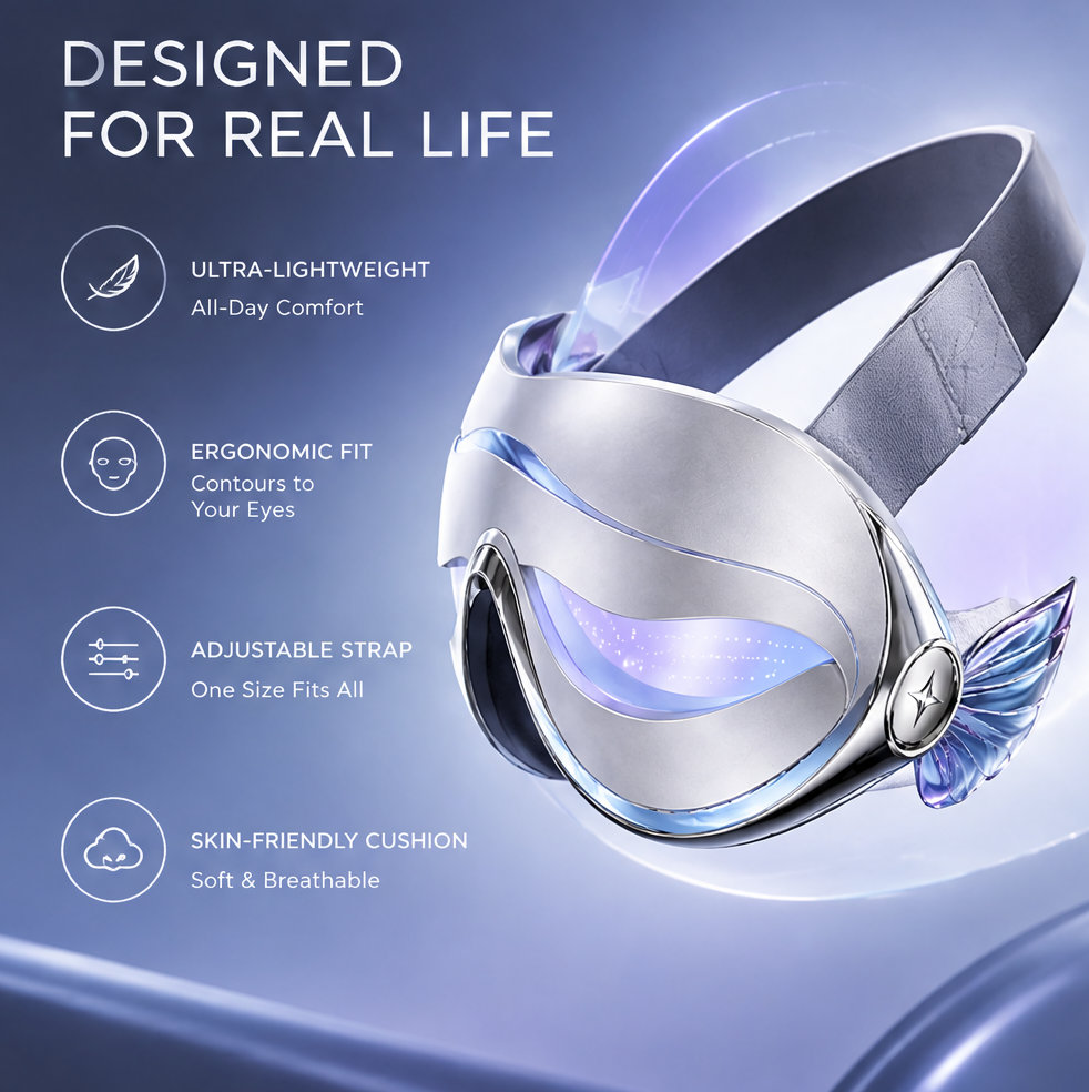 PURELIH Multi-Spectrum LED Eye Mask