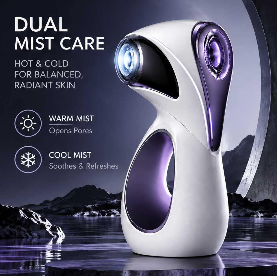 PURELIH Dual Mist Spa Facial Steamer