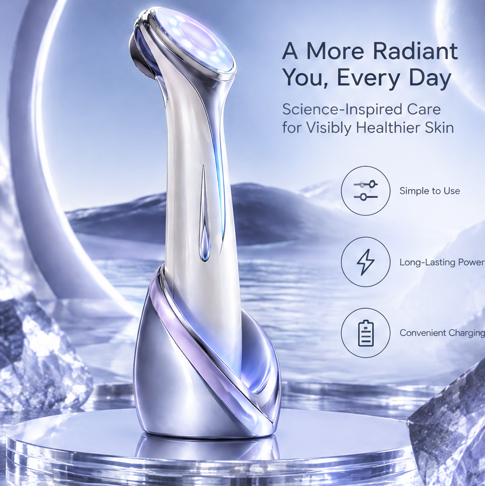 PURELIH 4-Color LED Skincare Beauty Wand