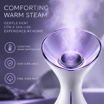 PURELIH Warm Mist Spa Facial Steamer