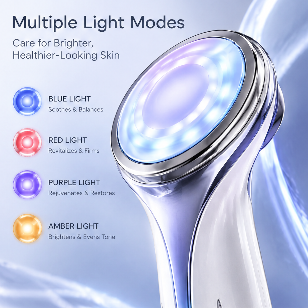 PURELIH 4-Color LED Skincare Beauty Wand